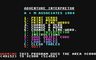 Adventure Interpretor